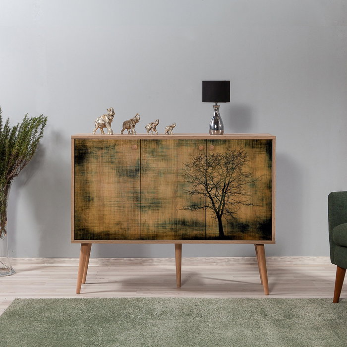 Hanah Home Consola Mega - 729 Roble Sonoma